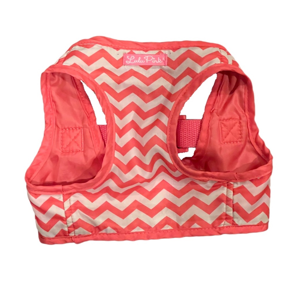 LULU PINK DOG HARNESS and Retractable Leash